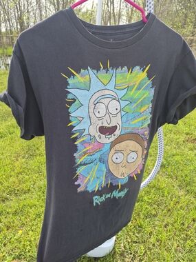 Black Graphic Rick & Morty Tee